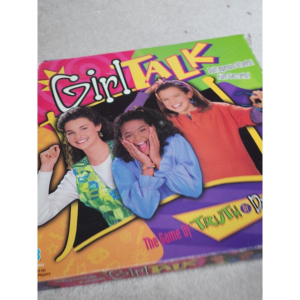 Girl Talk – Truth or Dare Game – Used – Missing Some Cards 1995